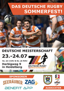Plakat der 7er Meisterschaft 2022 der RGH-Rugby-Abteilung