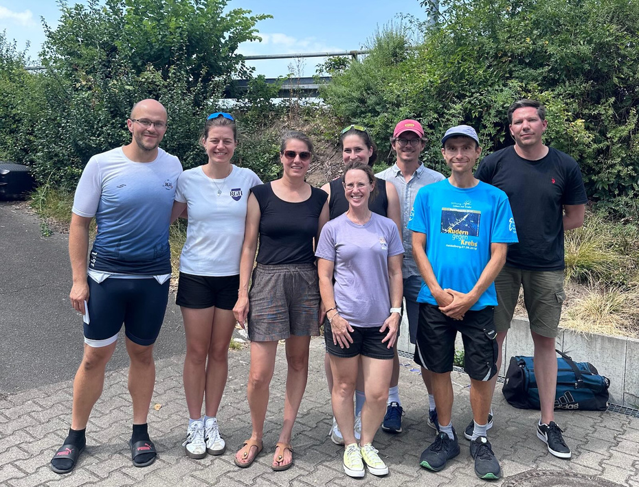 Das Orga-Team der Internen Regatta
